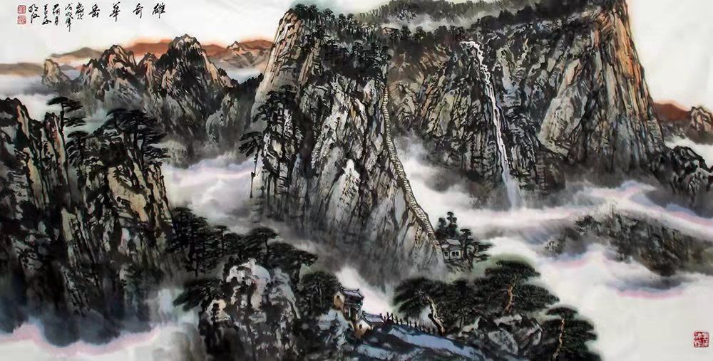 黄格胜先生入室弟子董明江画作欣赏