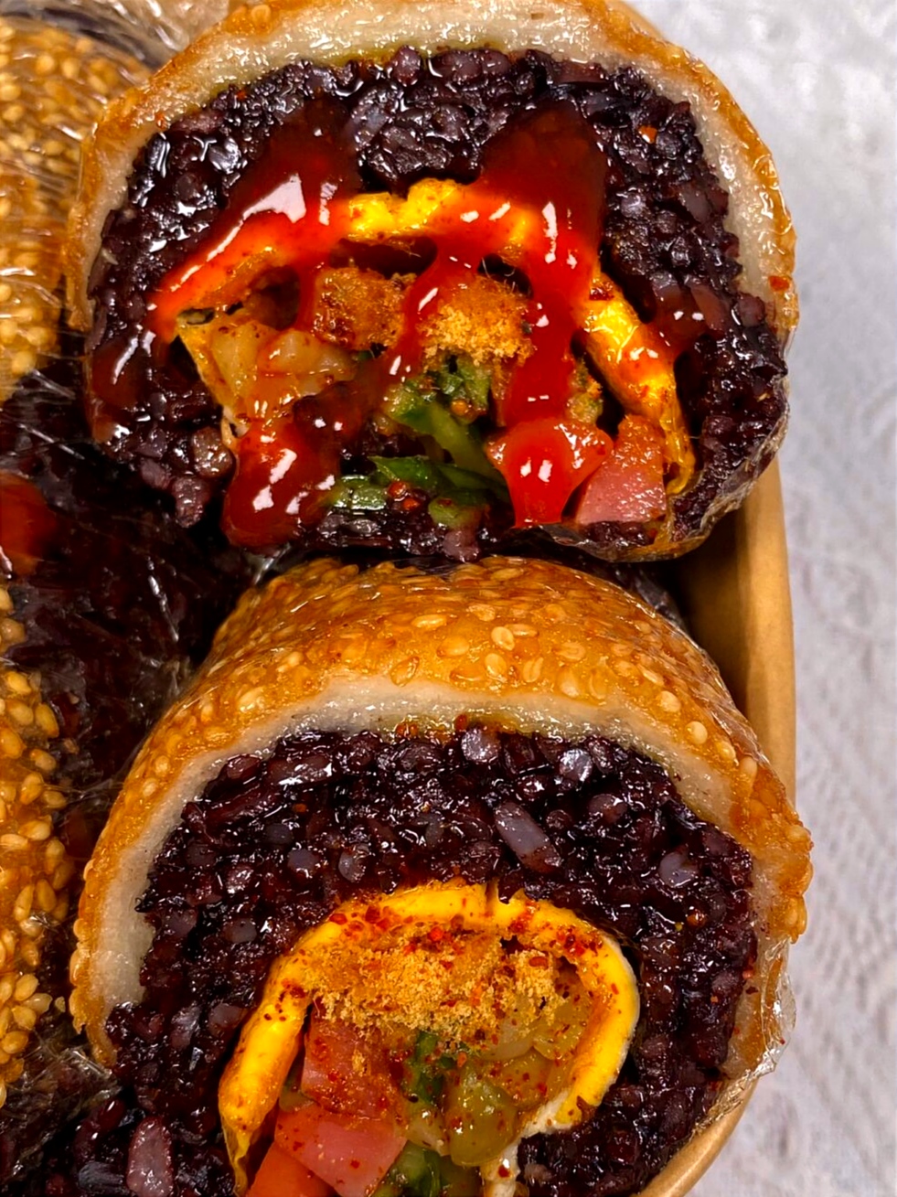 糯叽叽的麻球寿司