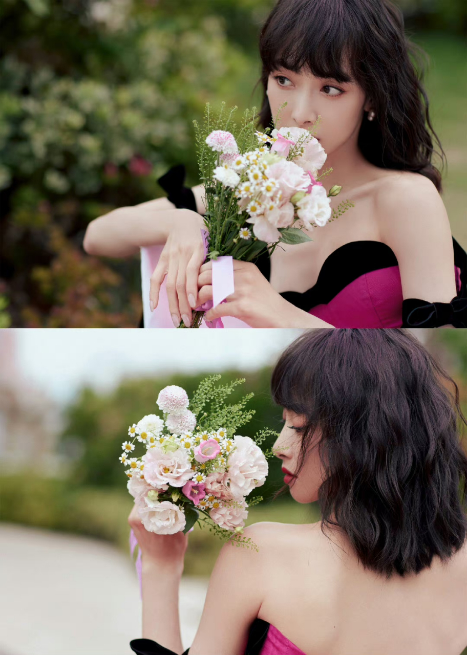 宋茜时尚芭莎年度派对look