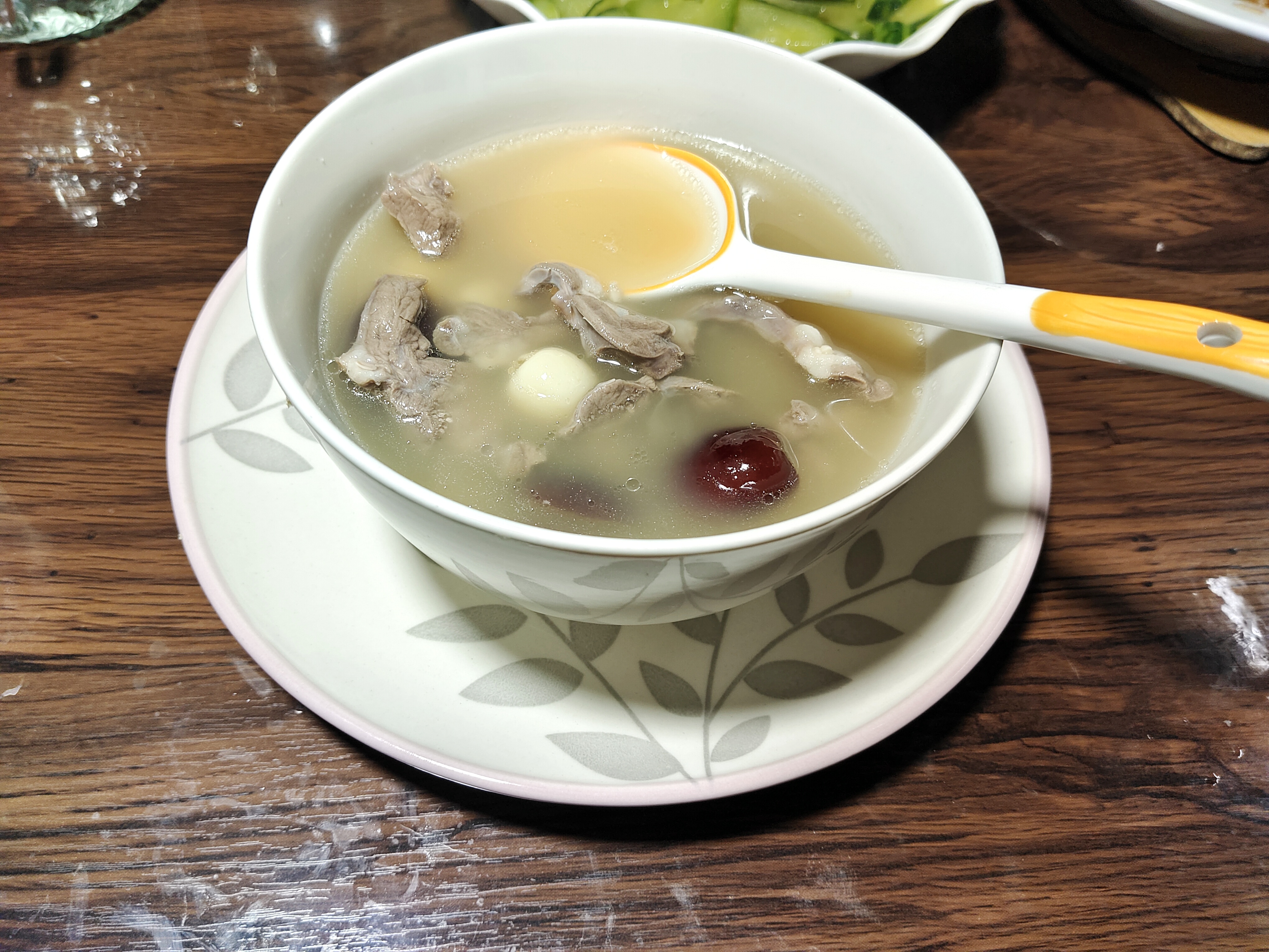 广东养生汤莲子猪心汤养心安神