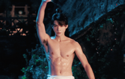 狐妖小红娘:龚俊真实的腹肌!打了多少"假腹肌"男明星的脸?