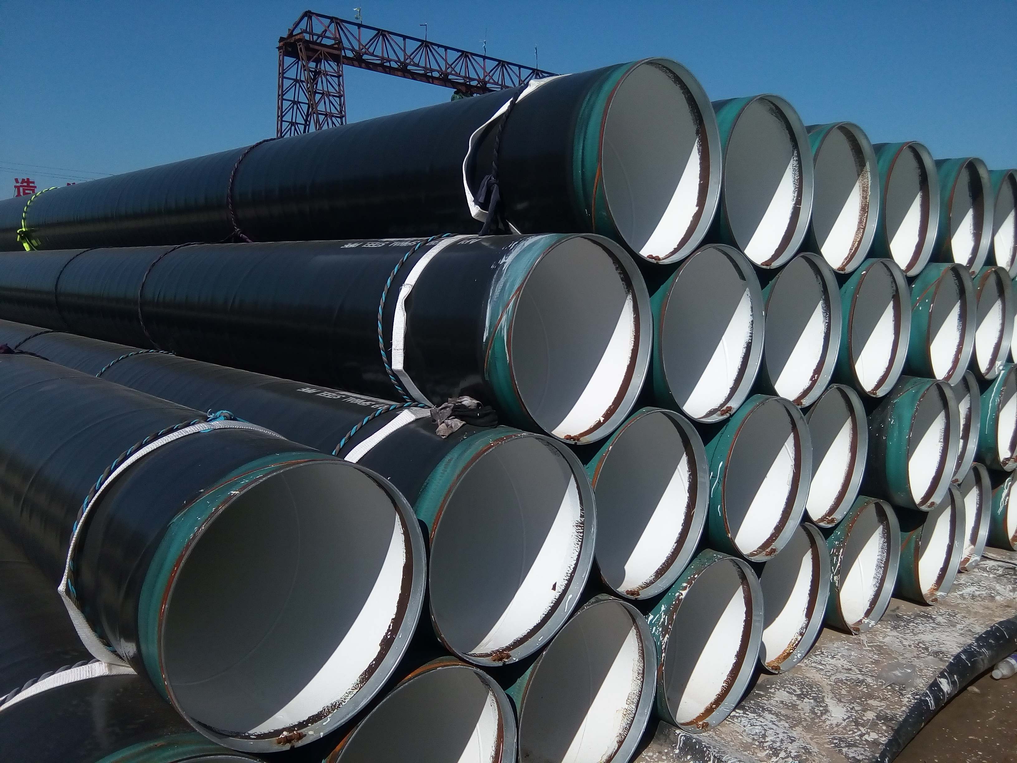 3油2布ipn8710饮用水防腐钢管环氧树脂供水防腐螺旋钢管