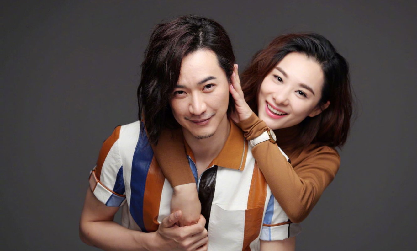 刘璇丈夫胖得太油腻!她变胖后像阔太,踩20cm高跟仍比丈夫矮一头