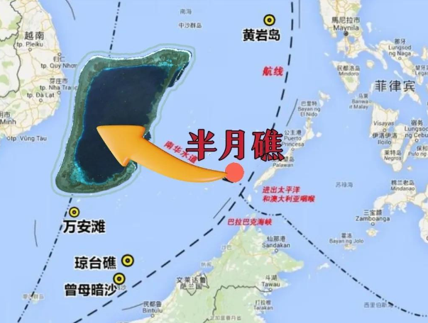 从美济岛周边形势看,我国已实控近万平方公里,包括仁爱礁在内!