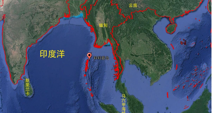 中国基地摆到马六甲门口,缅甸租给我国的科科群岛,究竟有何价值