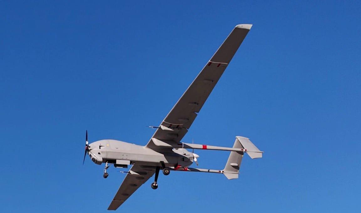 双头隼1800dh无人机,前拉后推双发布局,双前轮设计显然立志上舰