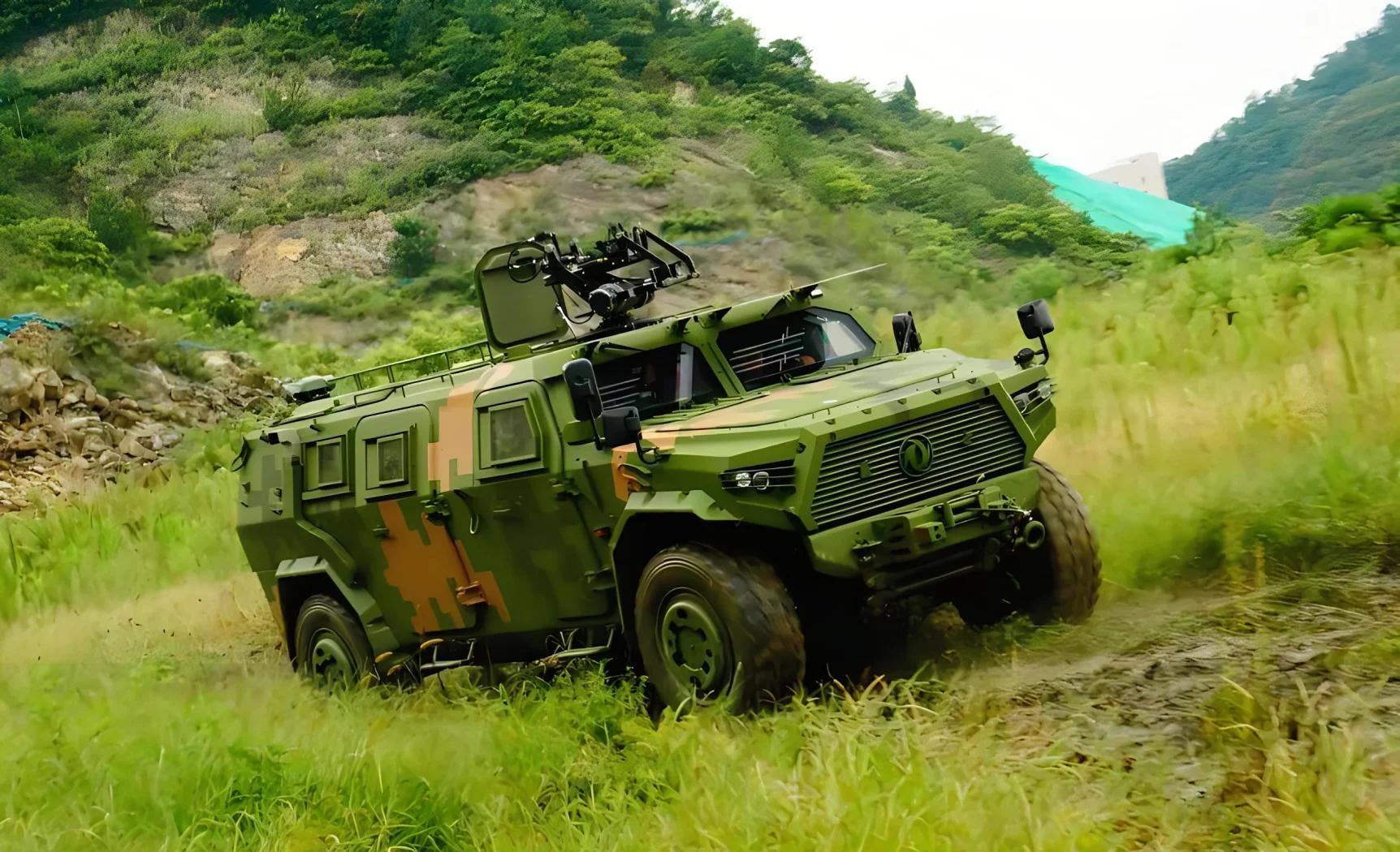 中国东风猛士系列轻型装甲车:pla的新军马