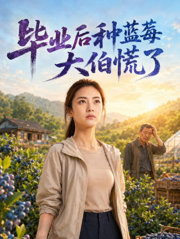 毕业后种蓝莓大伯慌了
