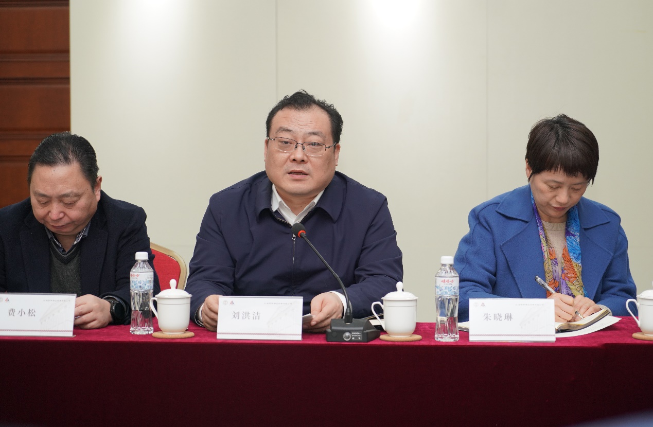 六安市常务副市长刘洪洁一行莅临上海产业互联网有限公司考察交流