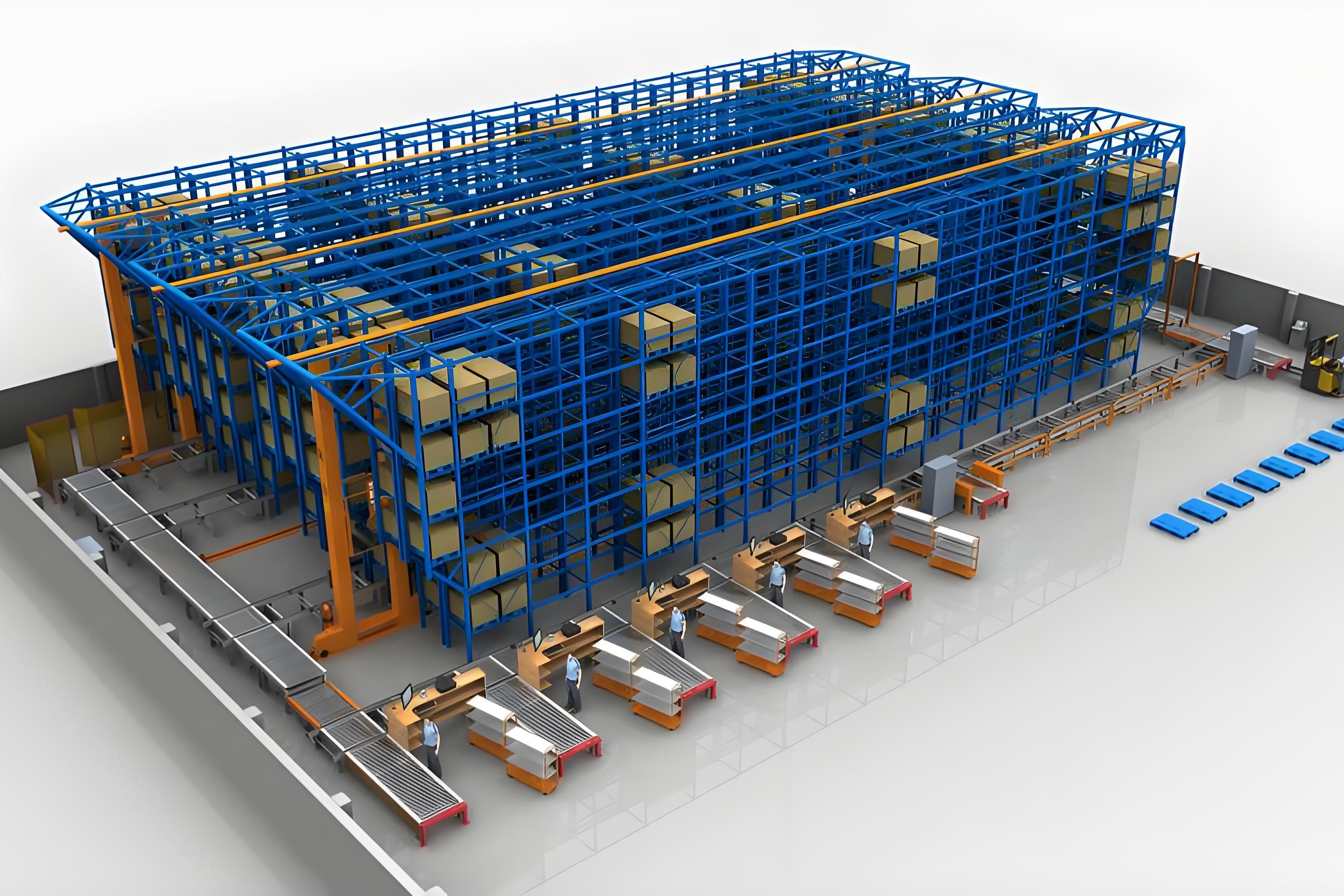 立体仓库图片立体化仓库仓库布局自动化立库自动化立体仓库设备图片