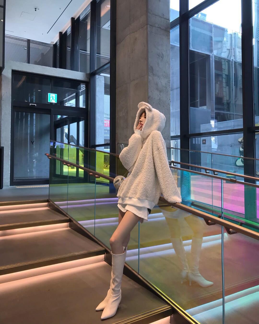 网友:小姐姐这腿真长啊