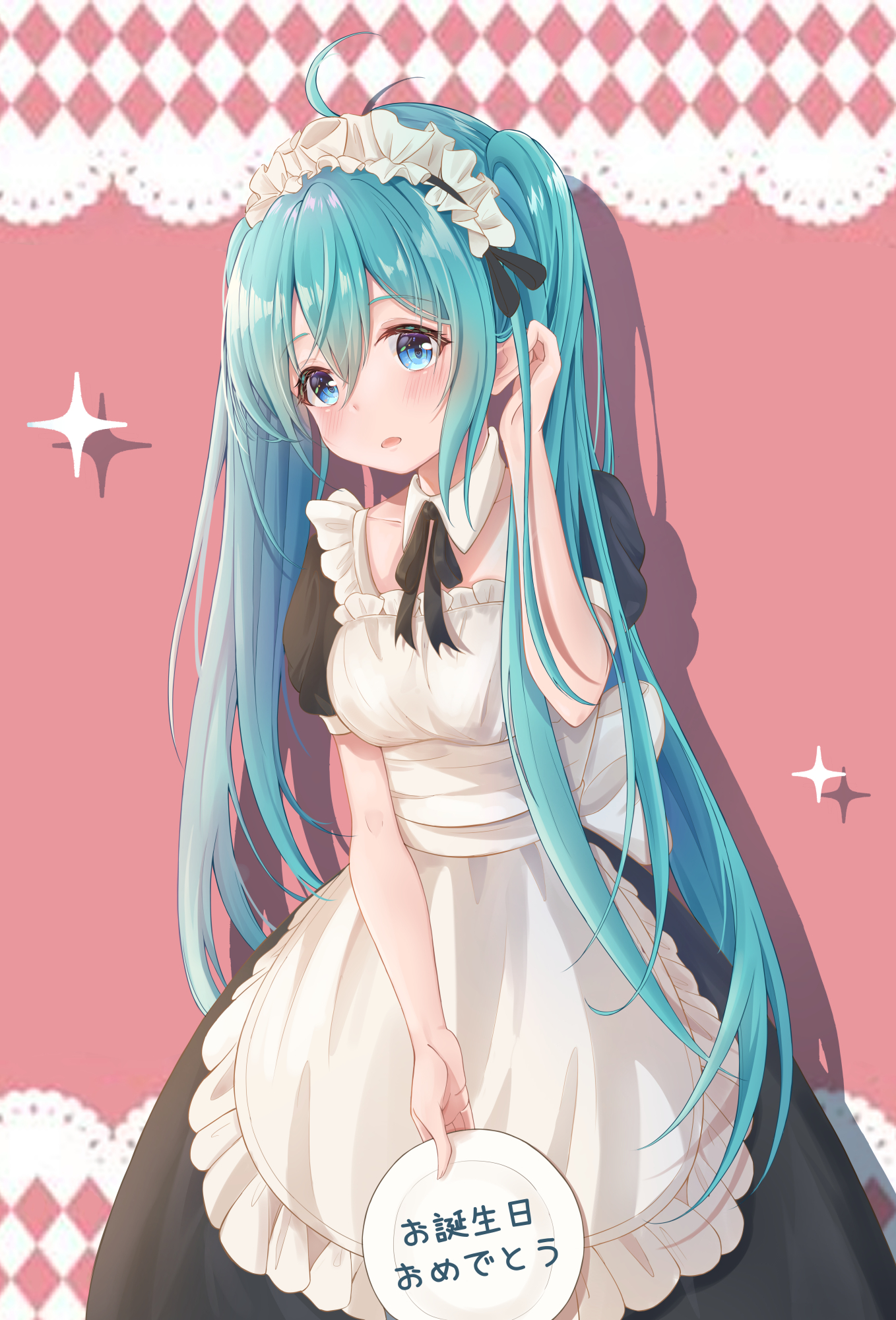 虚拟偶像初音未来13周年插画壁纸,喜欢的快收藏起来吧