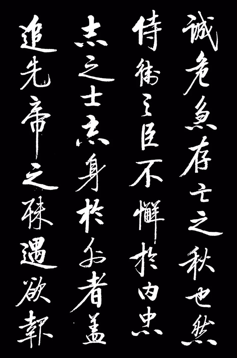 启功体书法《出师表》欣赏,扬名天下,书协的黑马
