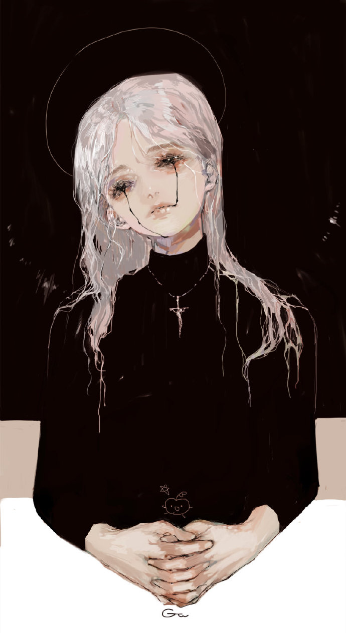 哥特画风,充斥着丧的氛围,syalgu作品