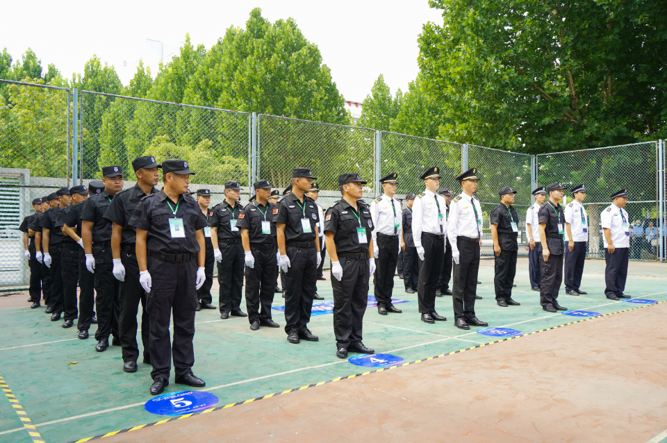 精彩!20支保安队伍赛场竞技展风采