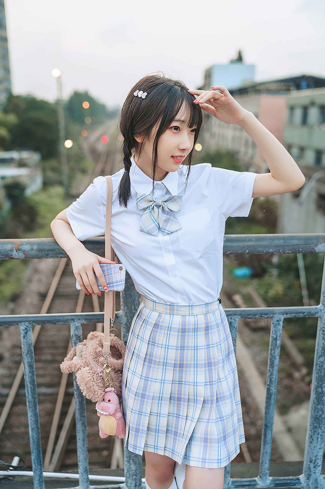 一组jk制服摄影写真图