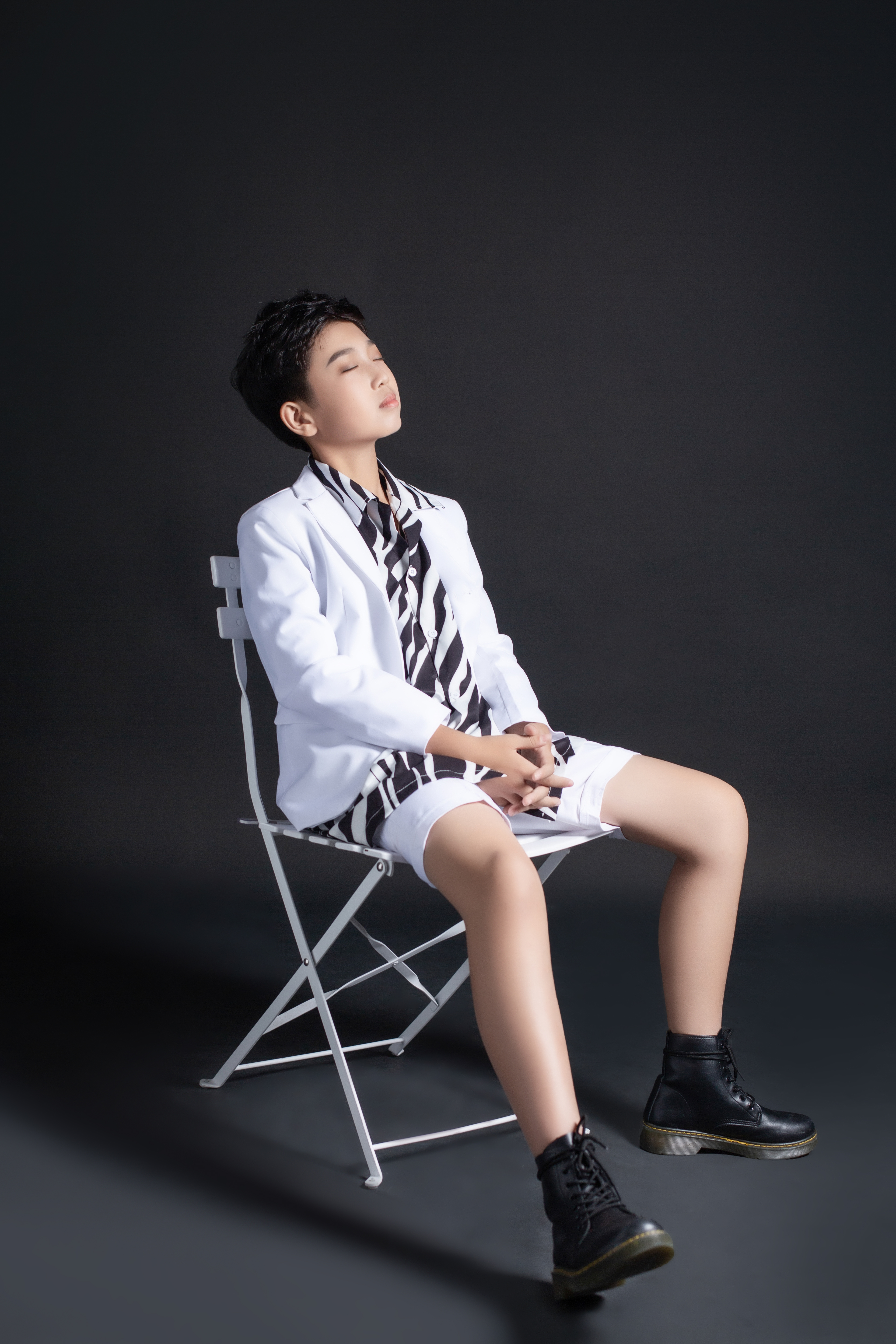 搏语童音少儿声乐小童星李禹辰近照小帅哥曝光