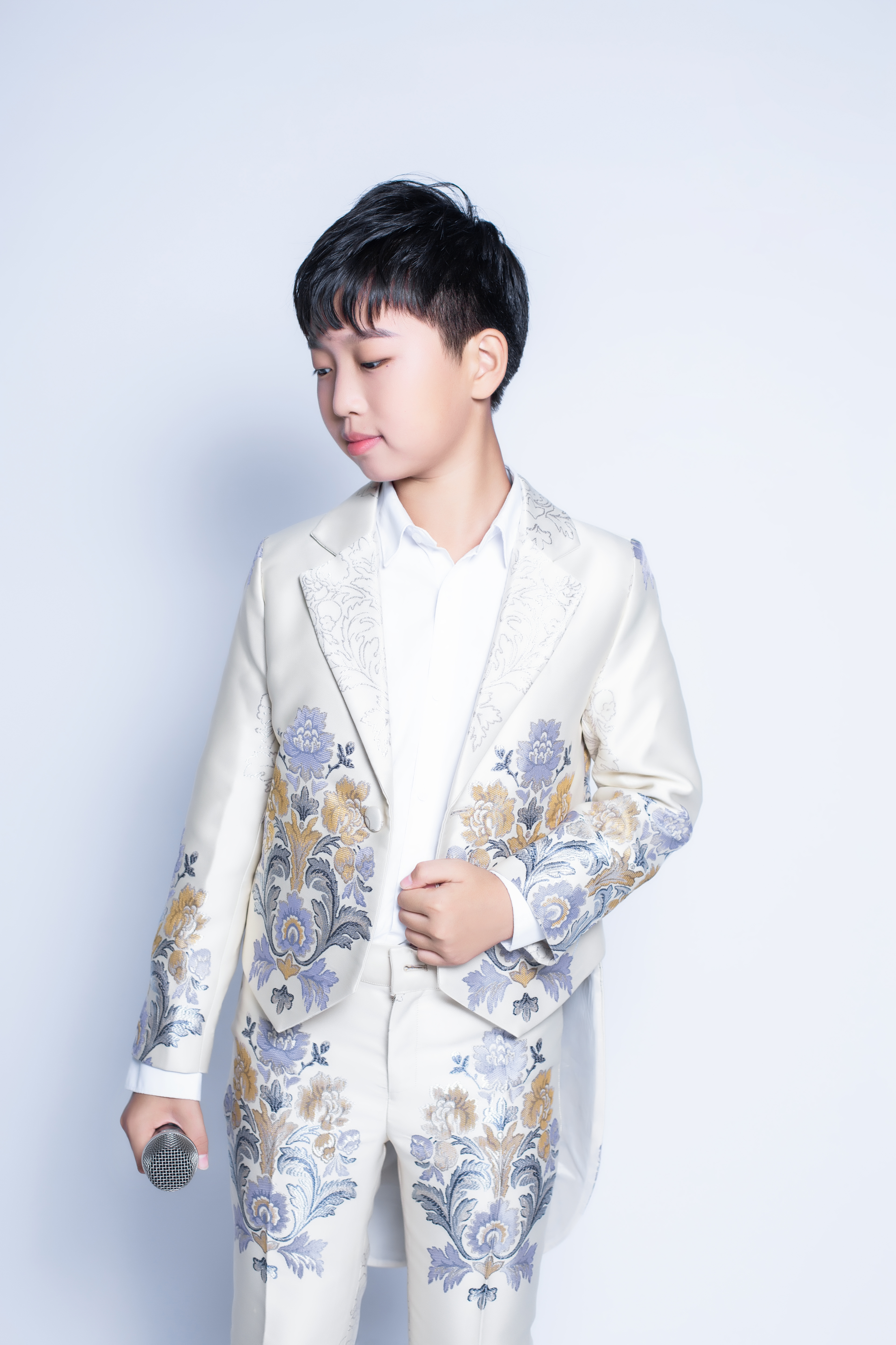 搏语童音少儿声乐小童星李禹辰近照小帅哥曝光