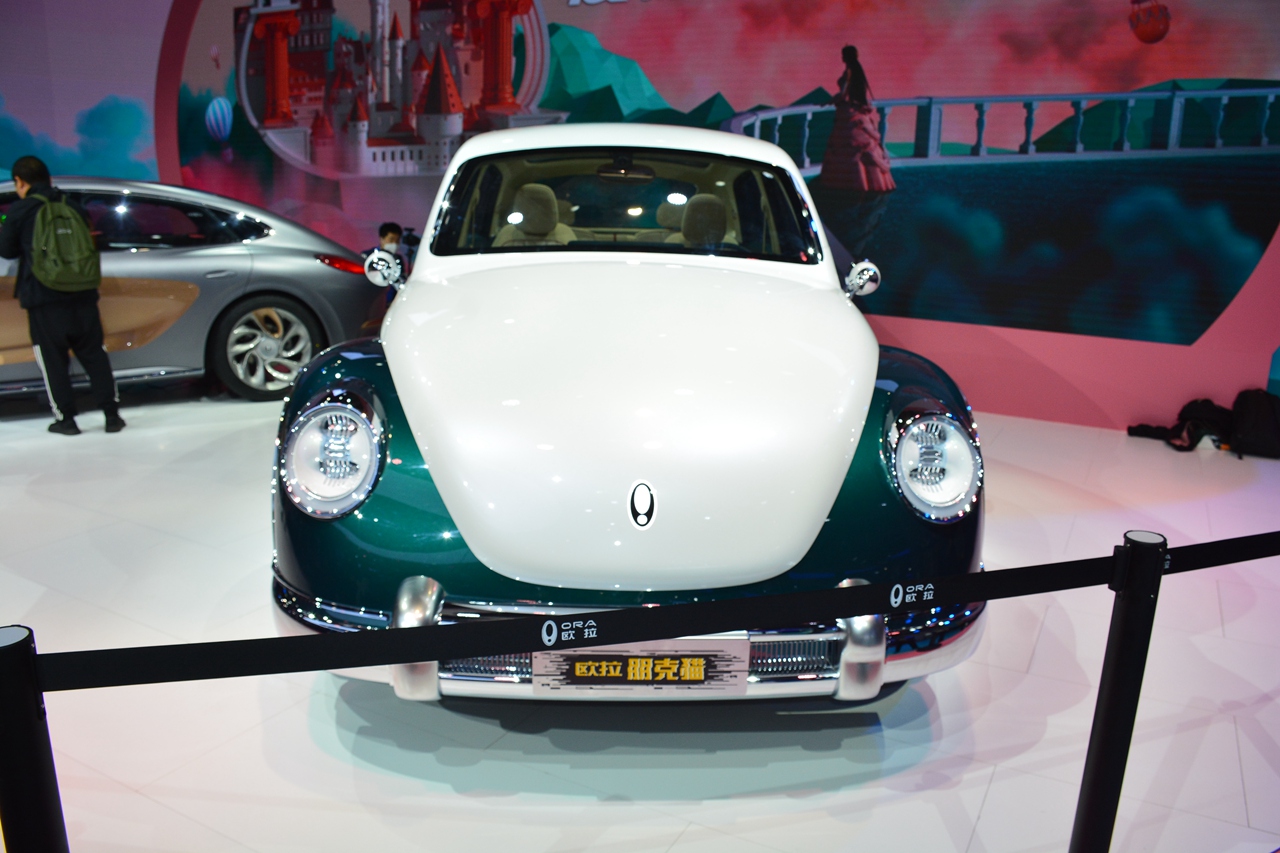 2021上海车展实拍:欧拉朋克猫