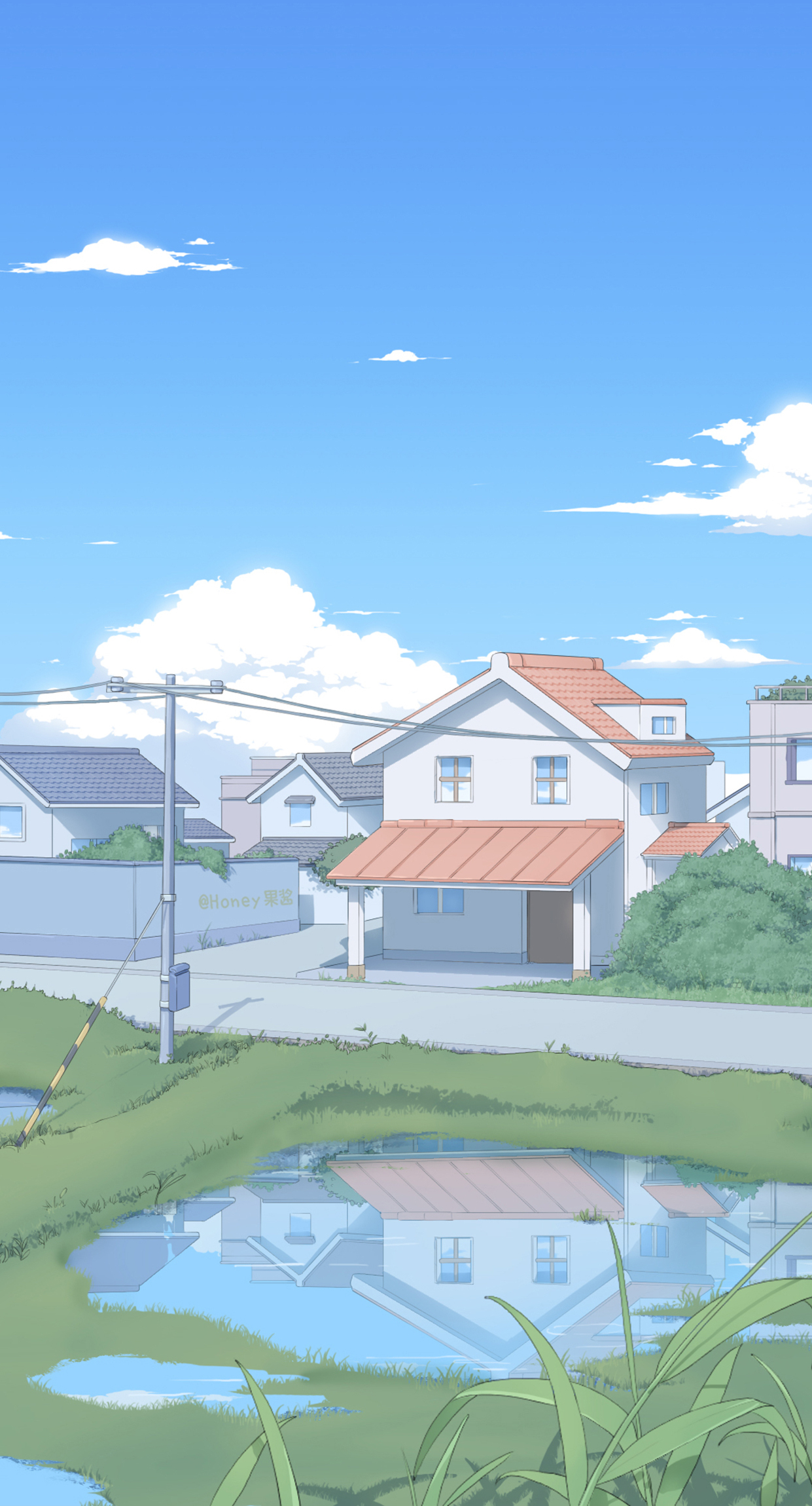 唯美治愈日系壁纸,宁静的海边小镇(三)