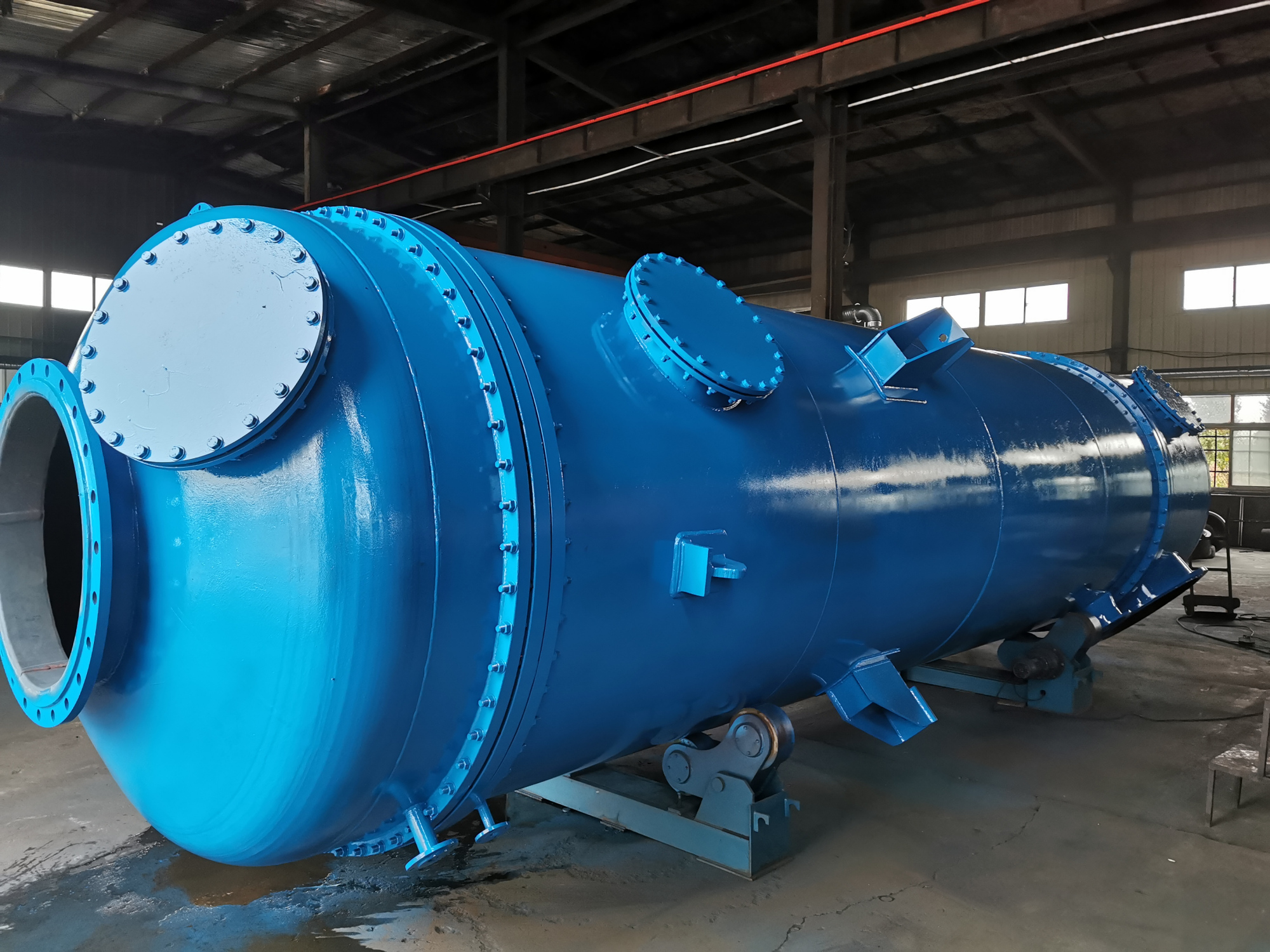 石墨冷凝器鹏业环保石墨酸雾冷凝器产品图集