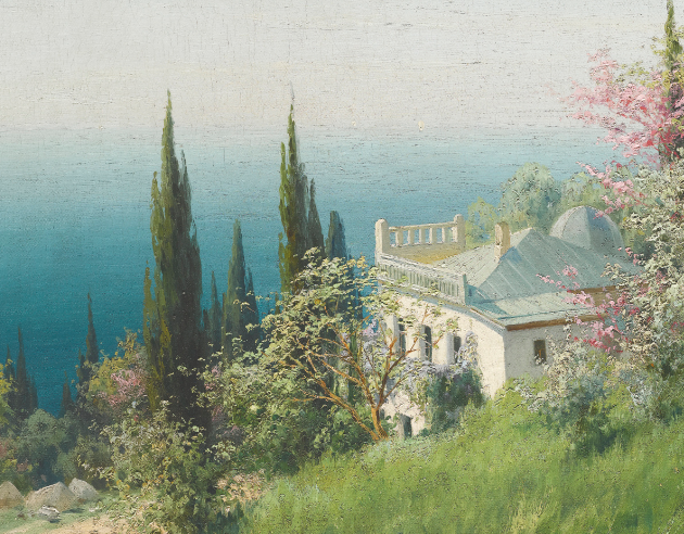 油画:这组风景油画合集美得如像从童话世界走出来似的.