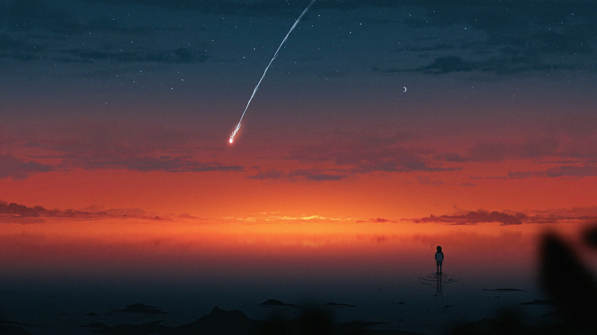 动漫风景美图:那是我向往的地方