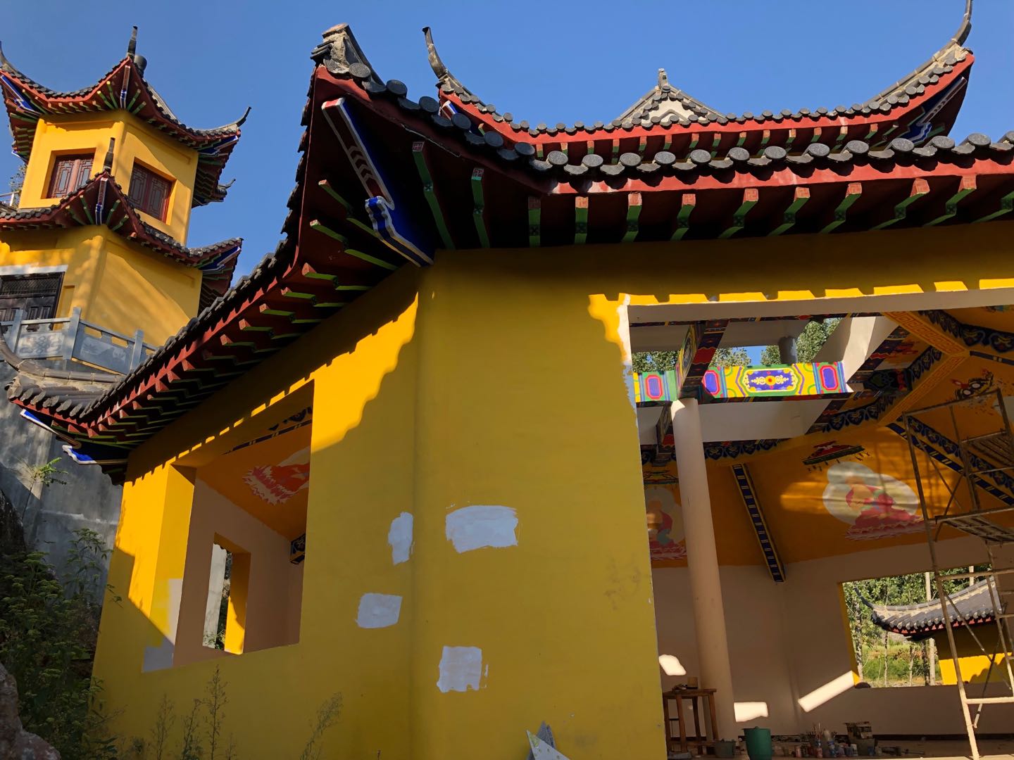 这才是真正的修行人——释迦道场淅川兴国寺僧人亲自劳动建寺实录