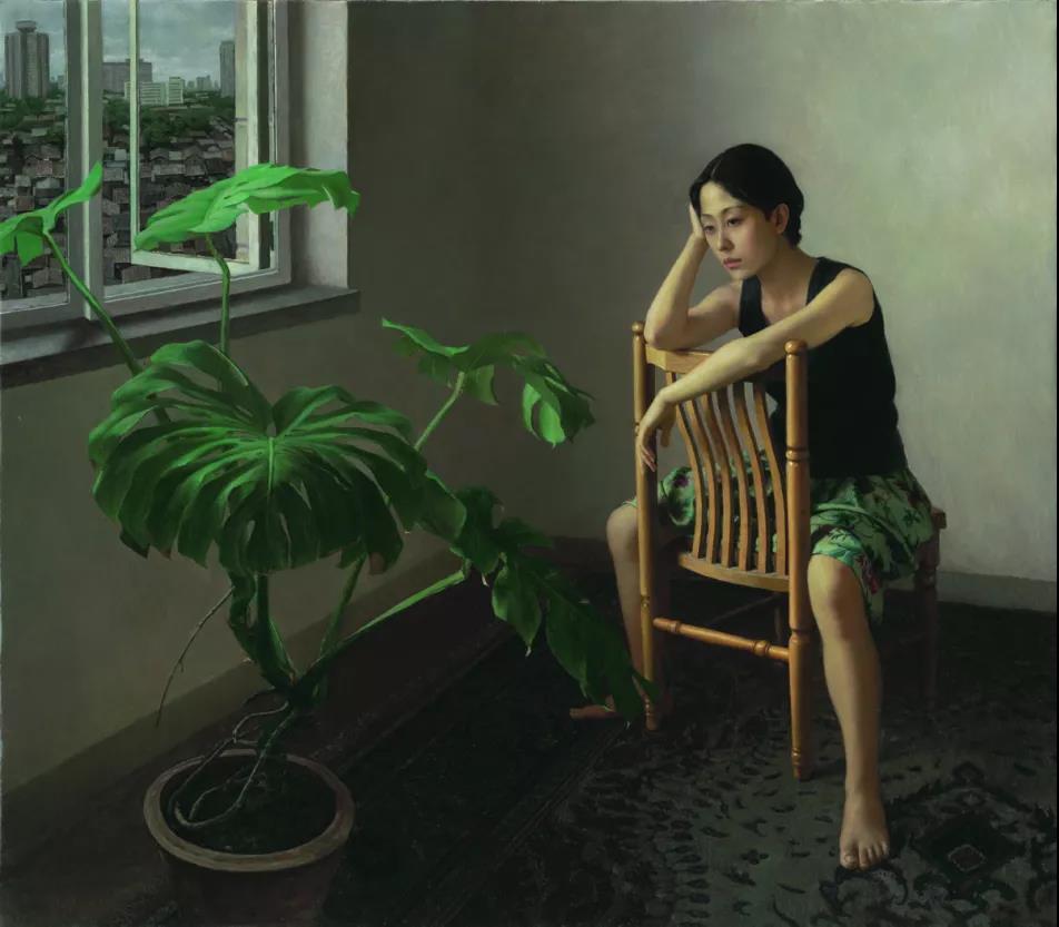 翁伟油画作品,看完心动了