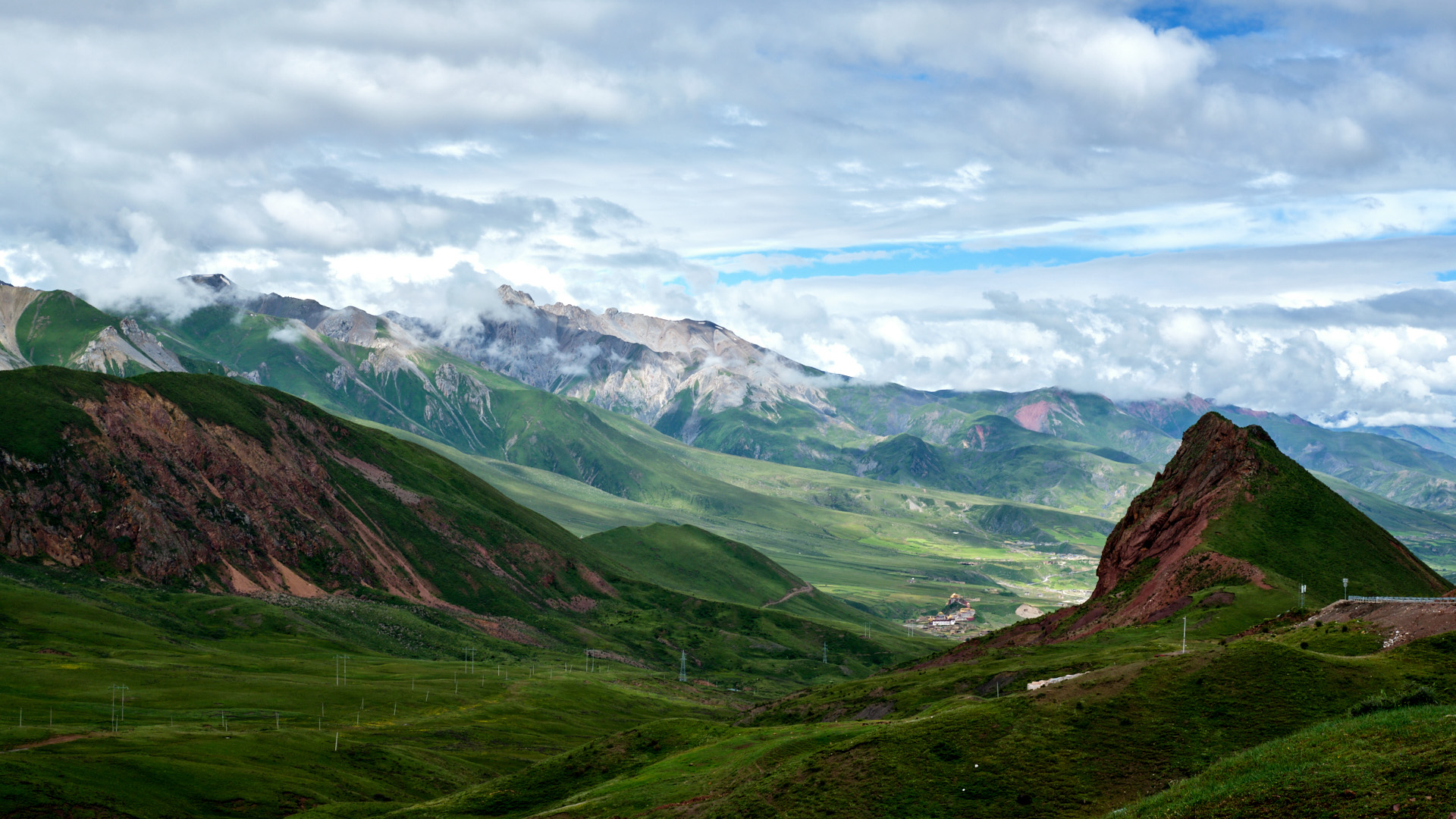 扁担舟旅行摄影专辑《琼布丁青,色扎乡的春》