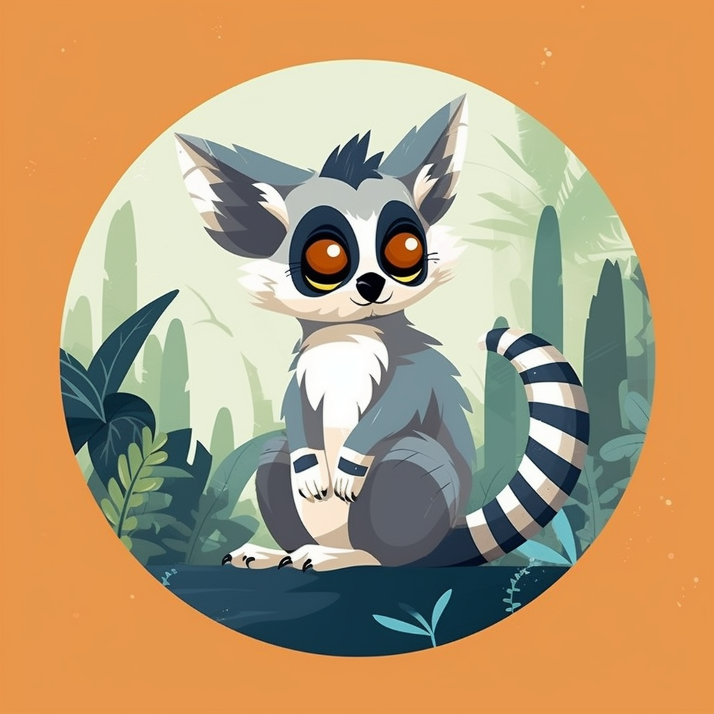 环尾狐猴(卡通形象)