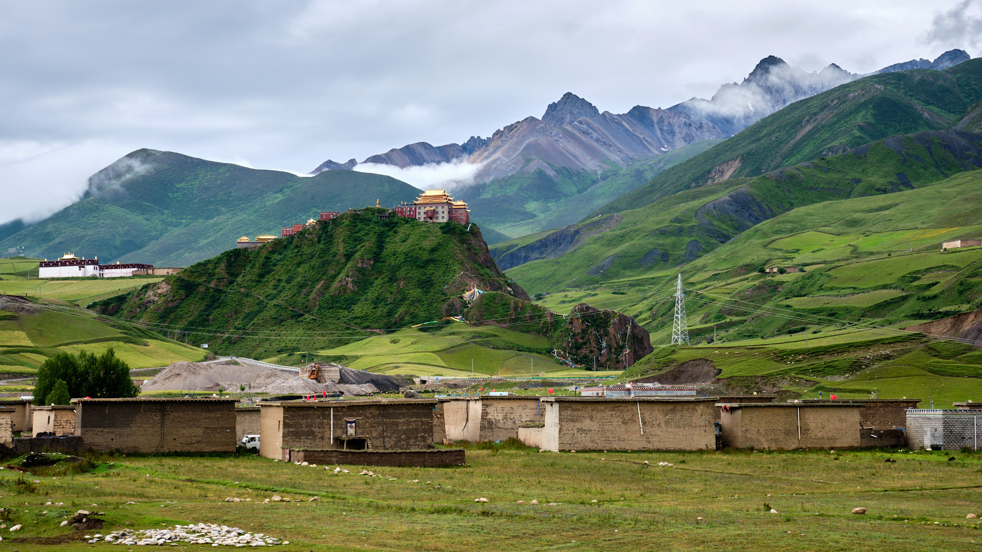 扁担舟旅行摄影专辑《琼布丁青,色扎乡的春》