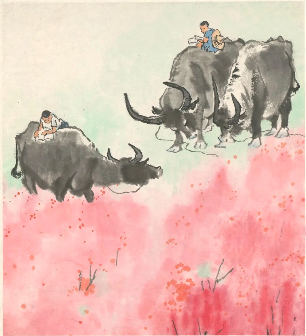 李斛画牛|一定要在观察生活的基础上来画画!