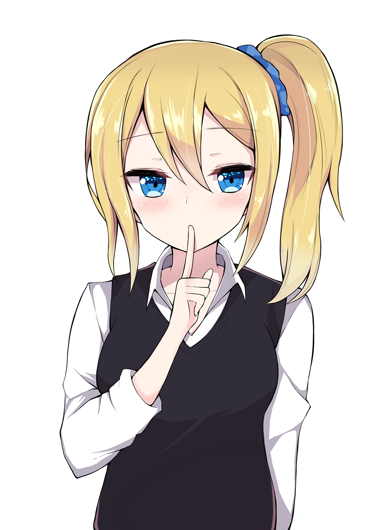 日漫《辉夜大小姐》里古灵精怪的"早坂爱"的高清插画壁纸