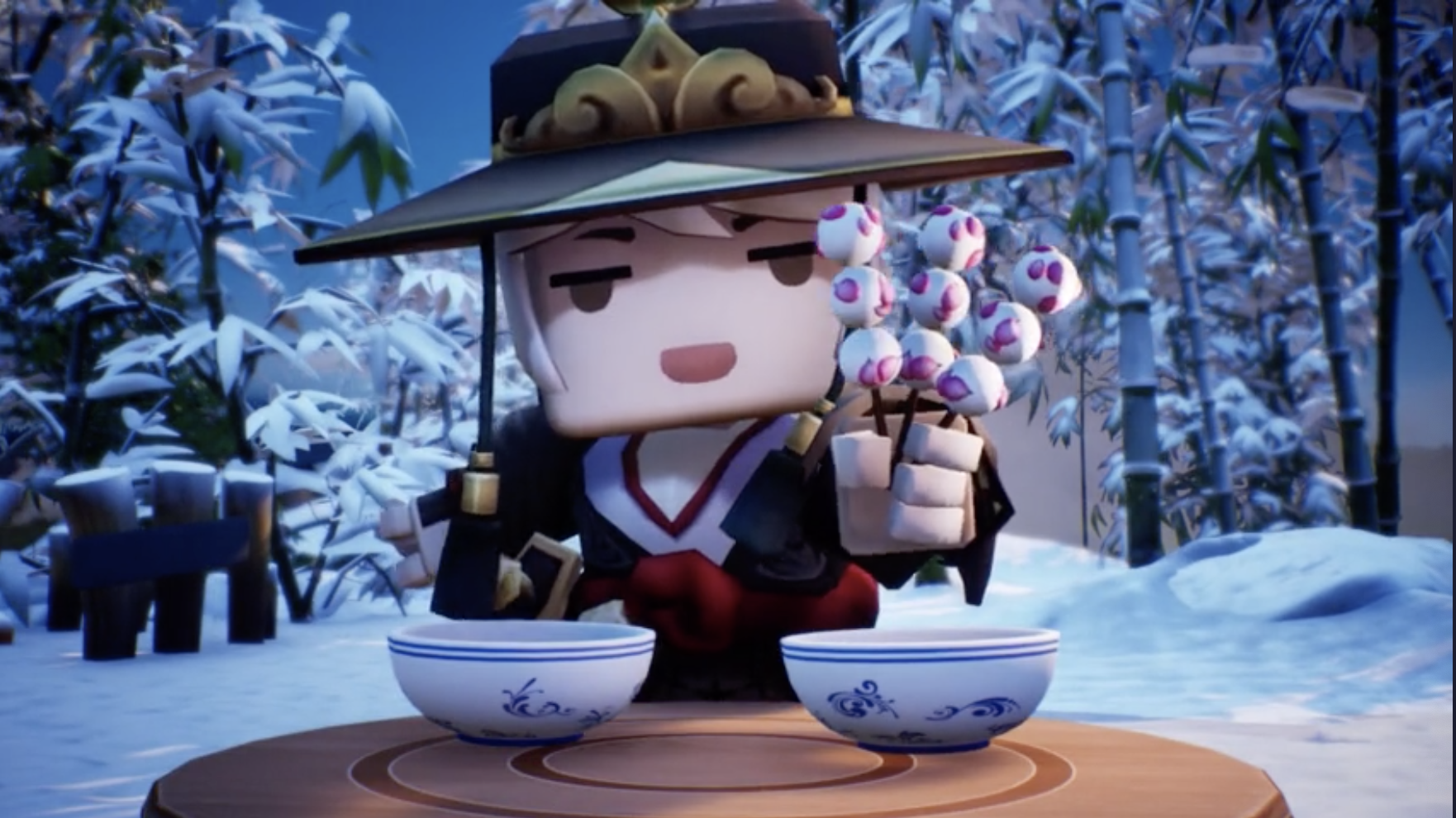 柠檬警告!《迷你世界》官配cp花小楼和程锦衣的故事看完我酸了