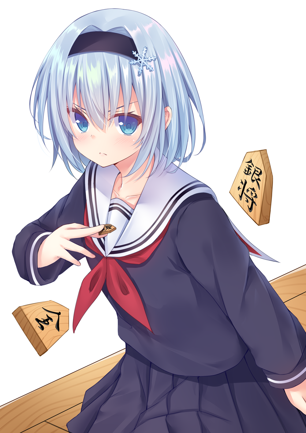 精选二次元青春励志日漫《龙王的工作》里(空银子)的精美插画