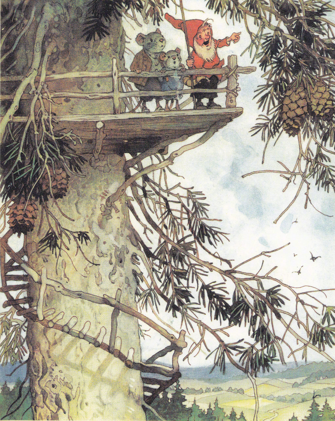 小人国奇遇记 绘本画家erich heinemann