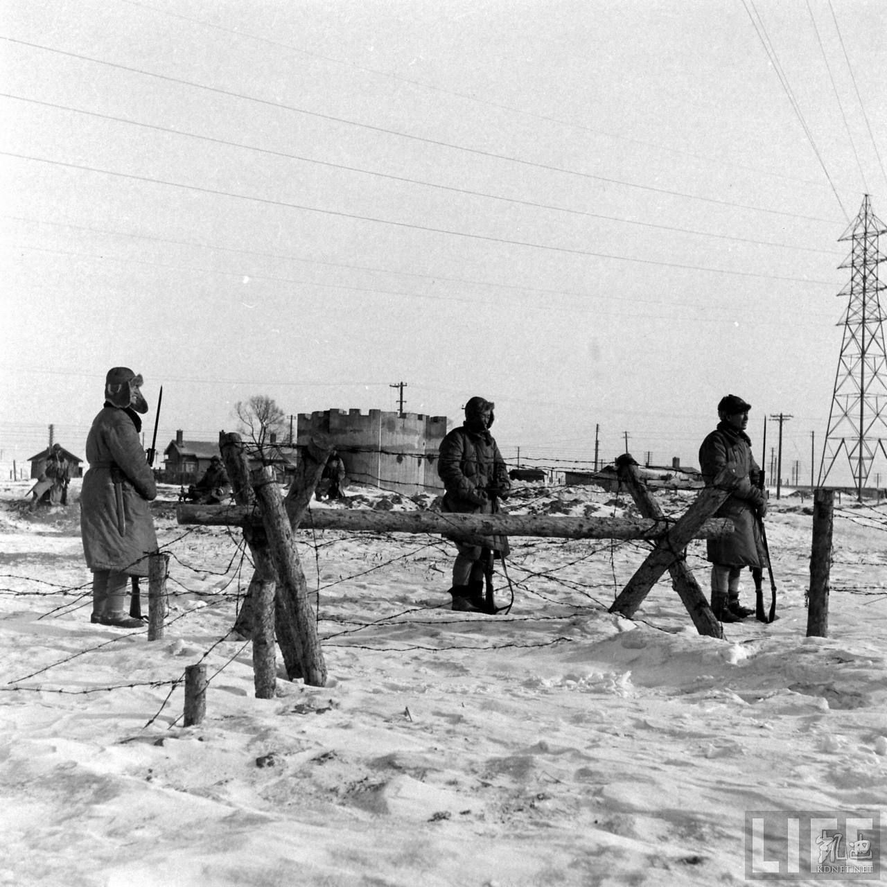 1948年,沈阳的国民党士兵