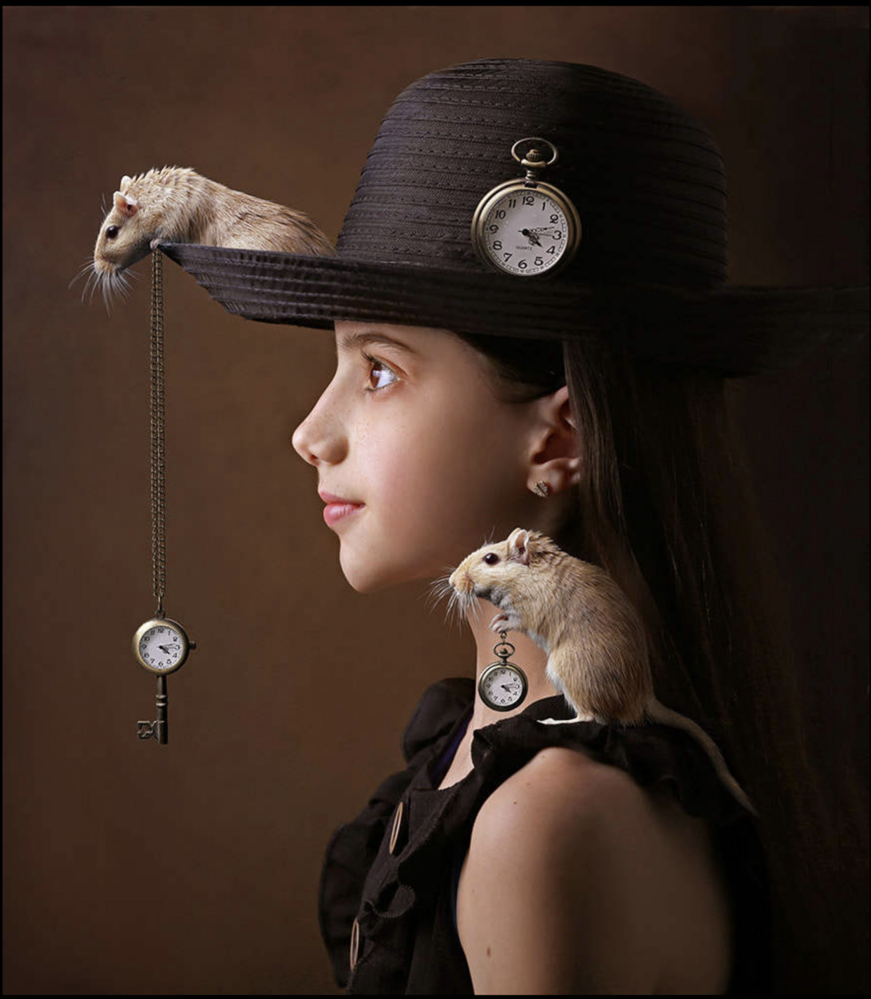 超现实主义肖像照