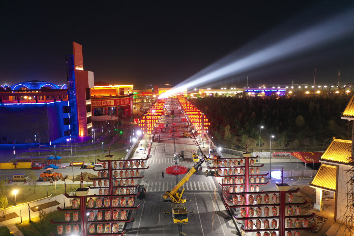 五一让我们相约梅河口东北不夜城城市舞台