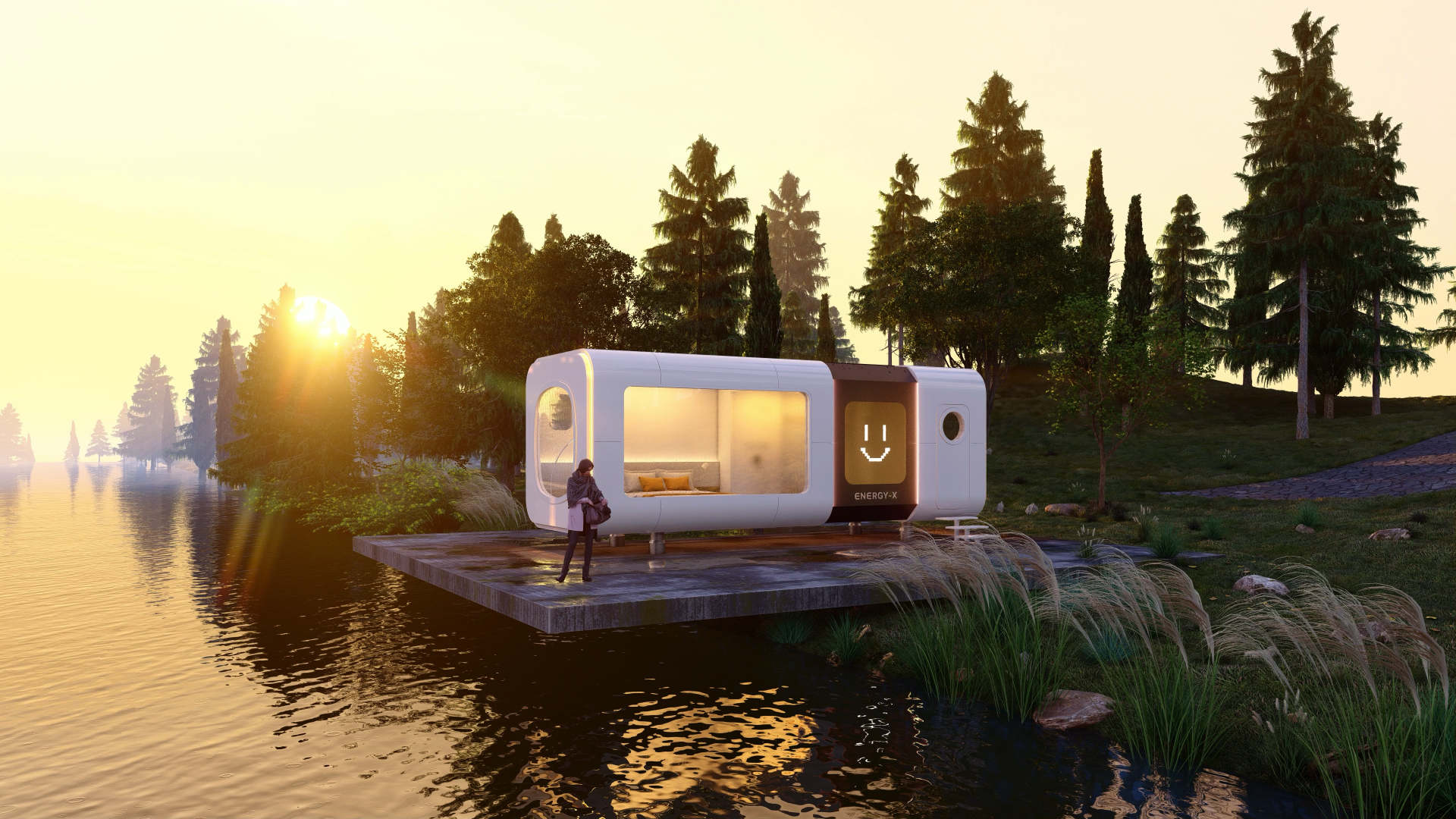 原力舱,智能可移动太空舱房屋