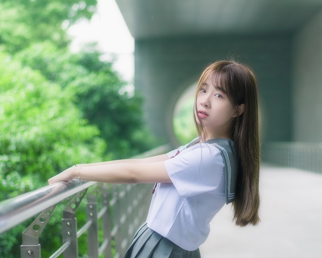 日系校园jk制服摄影写真