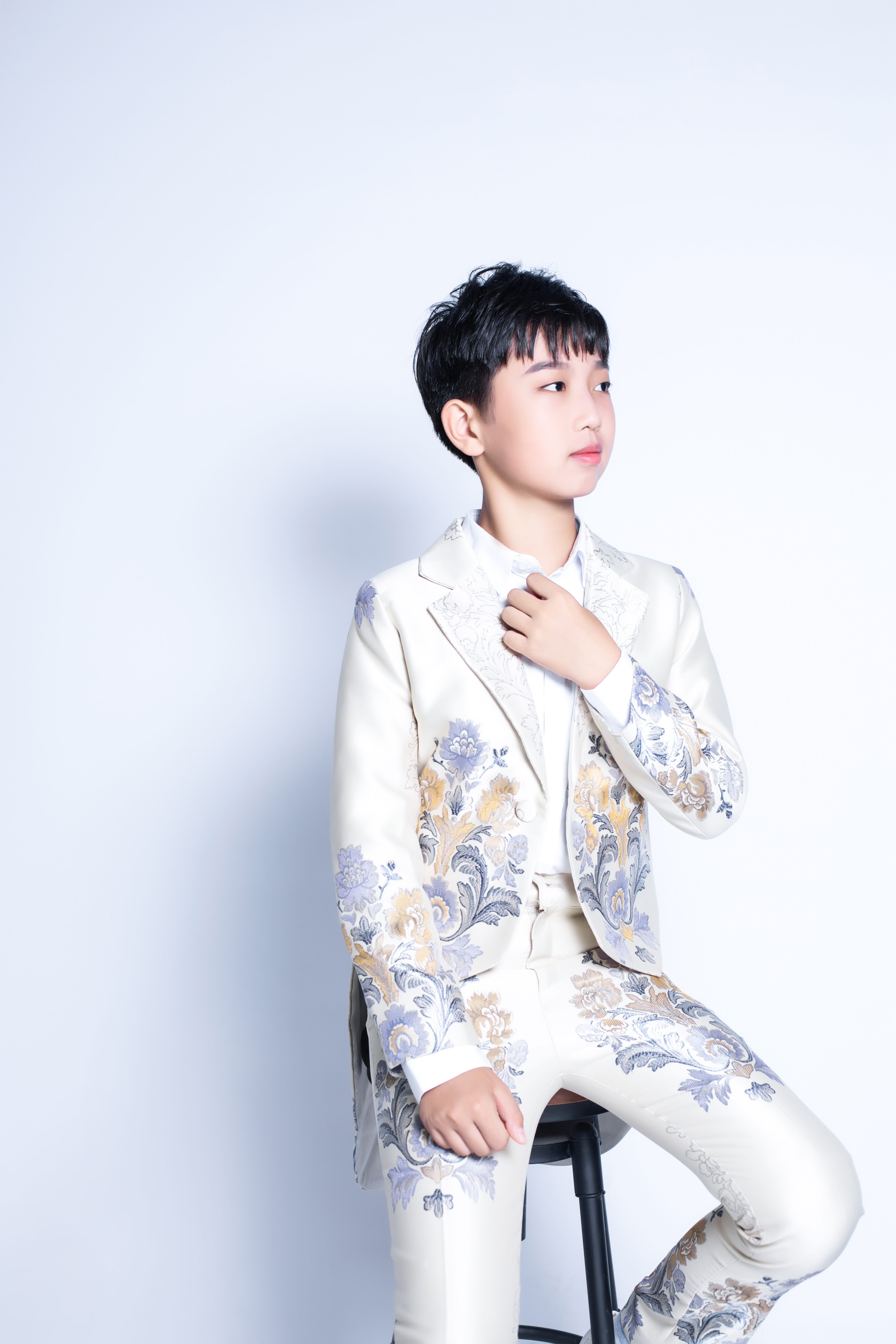 搏语童音少儿声乐小童星李禹辰近照小帅哥曝光