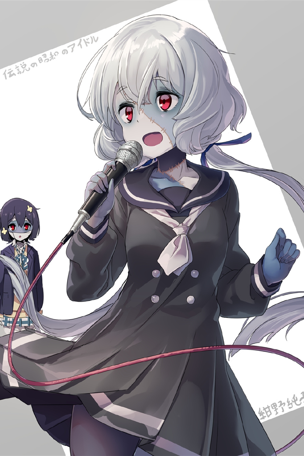 僵尸萌妹你喜欢吗?《偶像大尸》绀野纯子生日壁纸图集