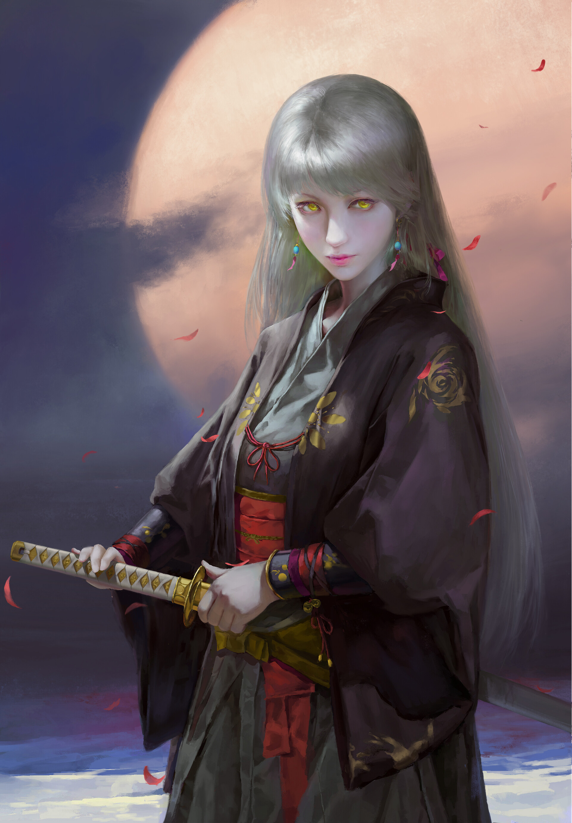 一组高质量国产人物插画作品欣赏画风多样十分养眼