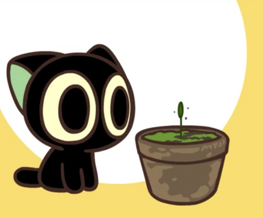 头像:罗小黑,听说小朋友也喜欢这样的猫猫