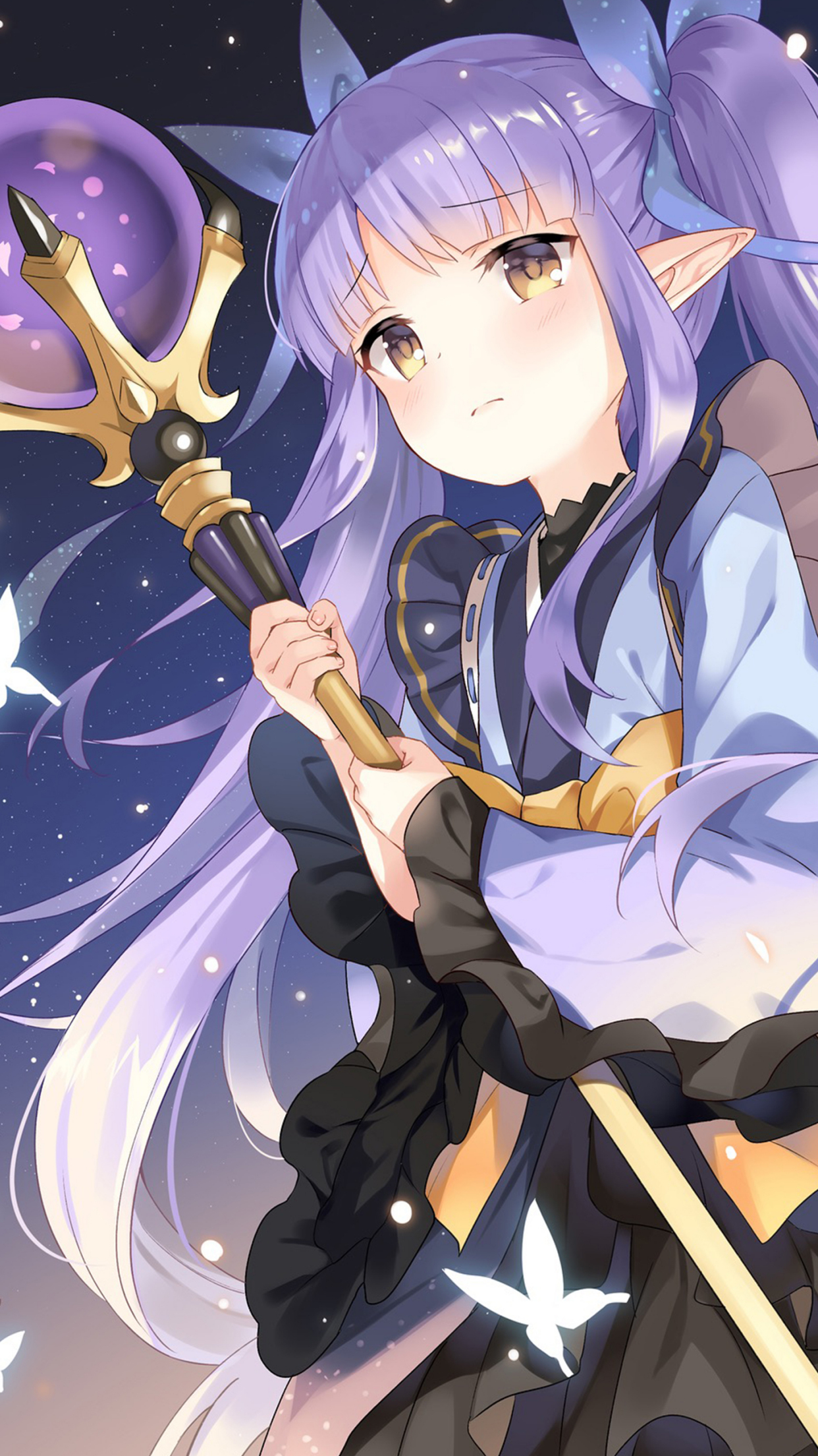 冰川镜华高清手机壁纸分享,她是《公主连结!re:dive》的小可爱