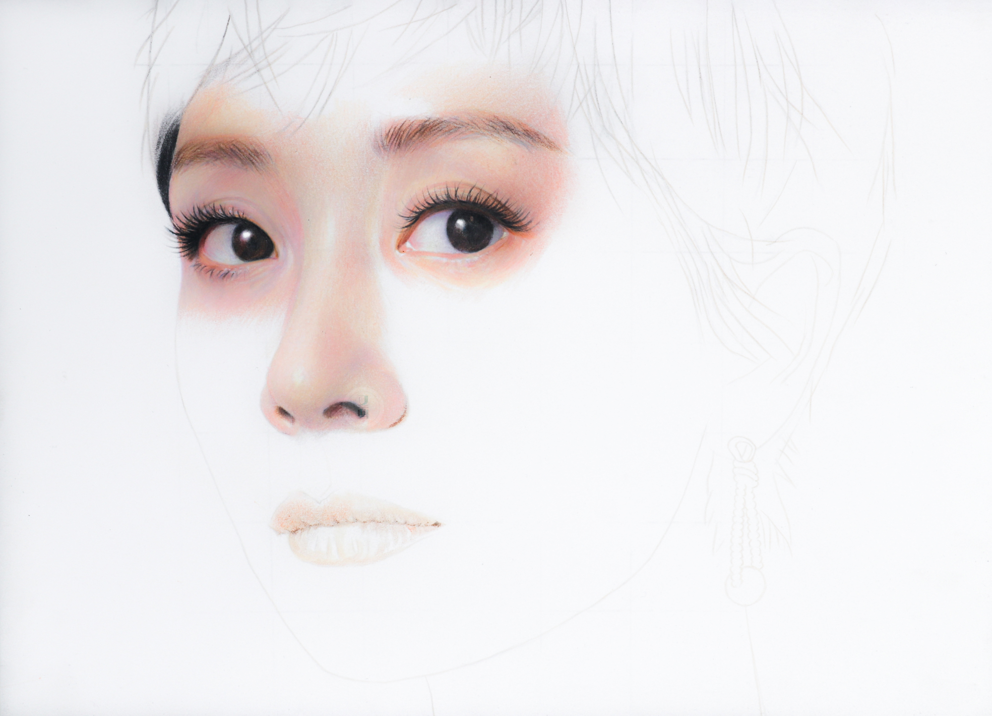 彩铅 明星肖像合集