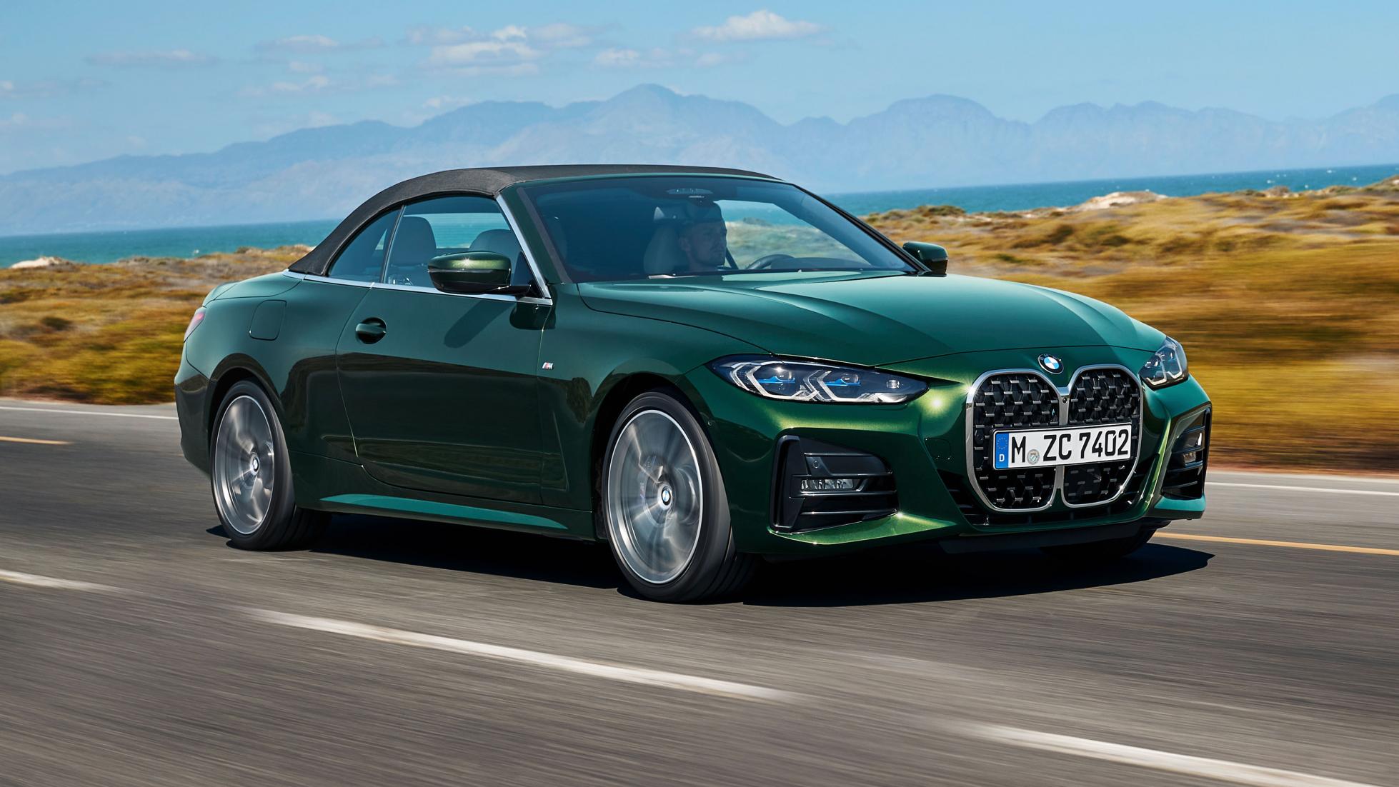 全新宝马4系敞篷车发布,售价51300美元起(折合36.19万人民币)