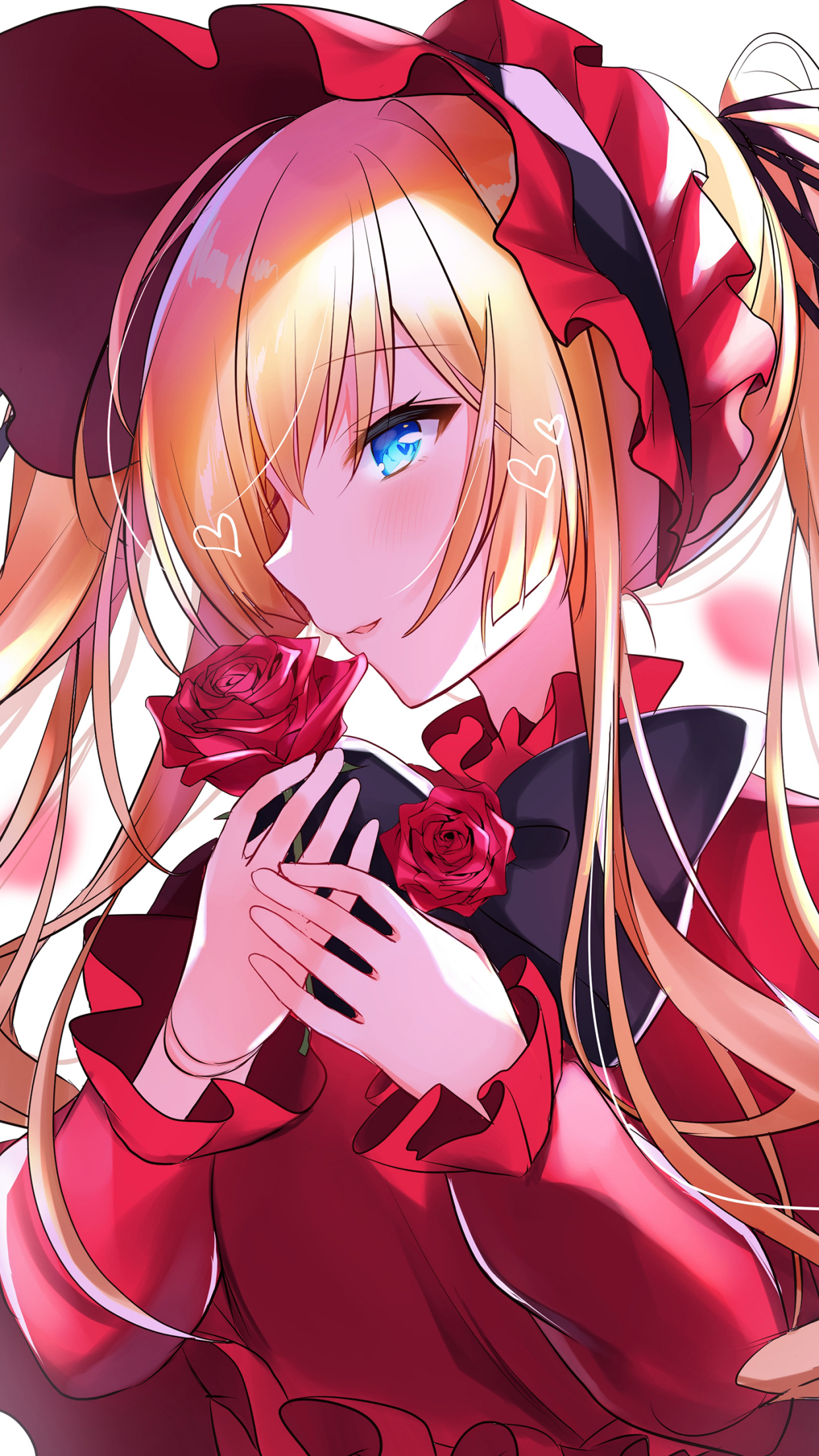 《蔷薇少女》高清手机壁纸分享,在残酷战斗中挣扎成长的动漫女孩